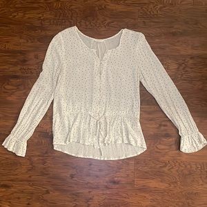 Lucky brand blouse size medium